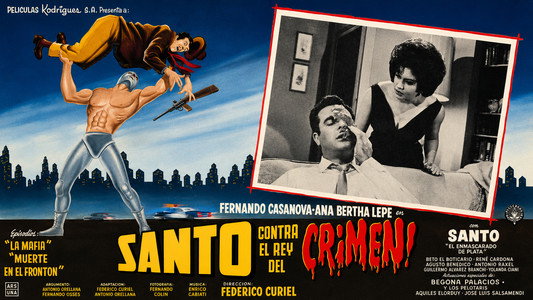 Santo contra el rey del crimen