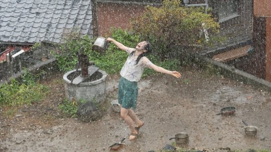 夏の砂の上