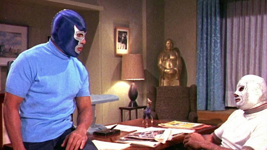 Santo el enmascarado de plata y Blue Demon contra los monstruos