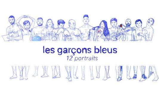 Les garçons bleus : 12 portraits