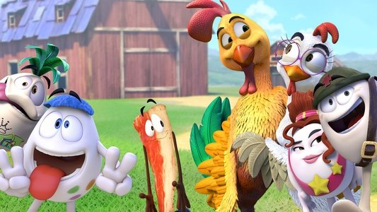 Un gallo con muchos huevos