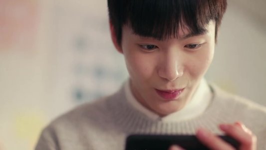 최애가 나타났다?!