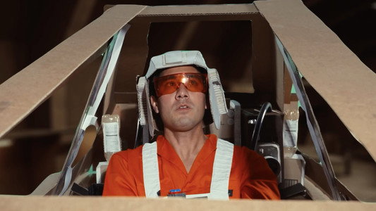 Cardboard Star Wars: A New Hope
