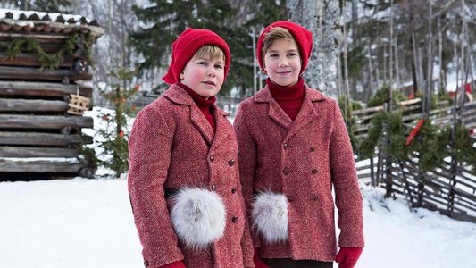 Familien Jul i nissernes land