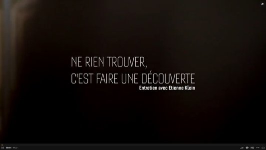 Ne rien trouver, c'est faire une découverte