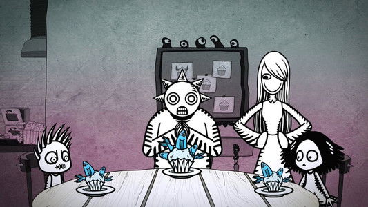 뾰족뾰족 포크 가족