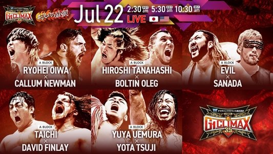 NJPW G1 Climax 35: Day 3