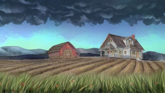 The Farmer and the Lightning Storm