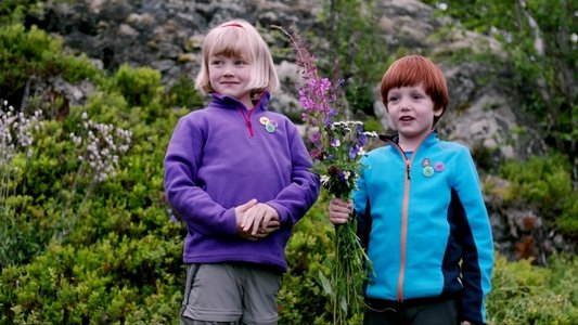 Karsten og Petra ut på tur