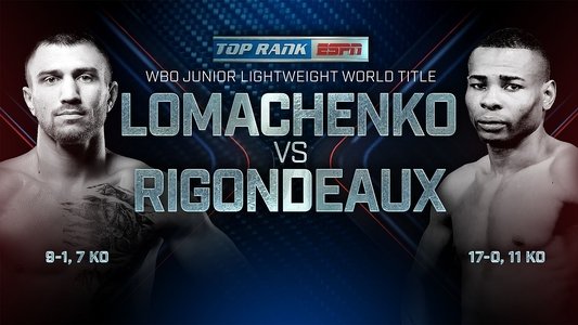 Vasyl Lomachenko vs. Guillermo Rigondeaux
