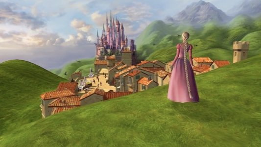 Barbie as Rapunzel