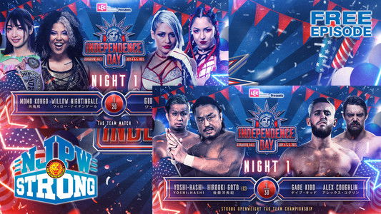 NJPW STRONG Independence Day 2023 - Day 1