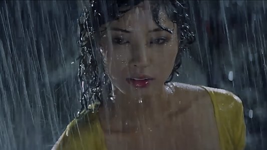 赤い通り雨
