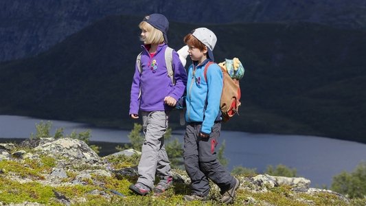 Karsten og Petra ut på tur