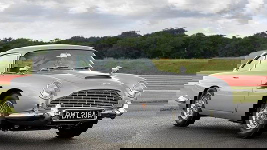 On Tour with the Aston Martin DB5