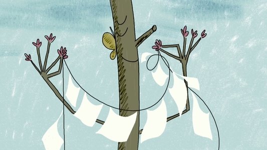 Neige et les arbres magiques