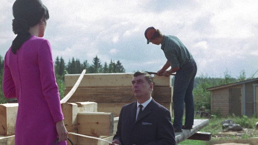 Mädchen in der Sauna