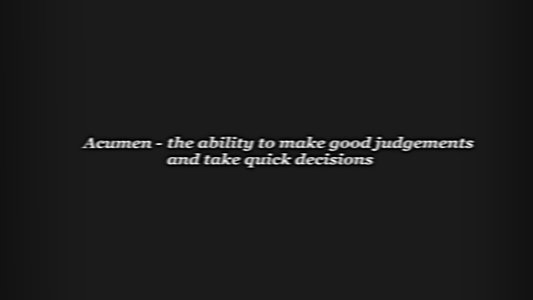The Acumen Files