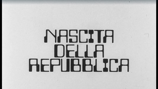 Nascita della Repubblica