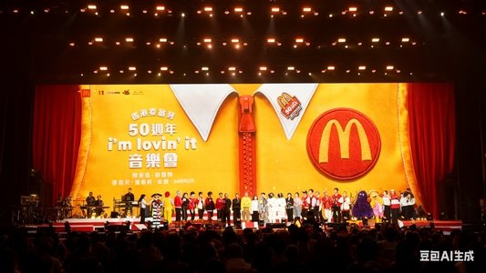 香港麦当劳50周年 i'm lovin'it 音乐会