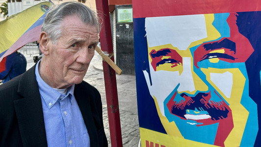 Michael Palin in Venezuela