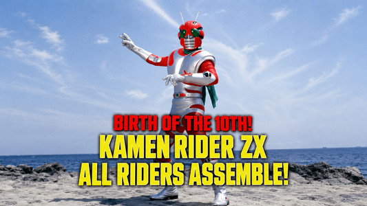 10号誕生！仮面ライダー全員集合！！