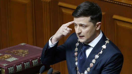 La story Zelensky