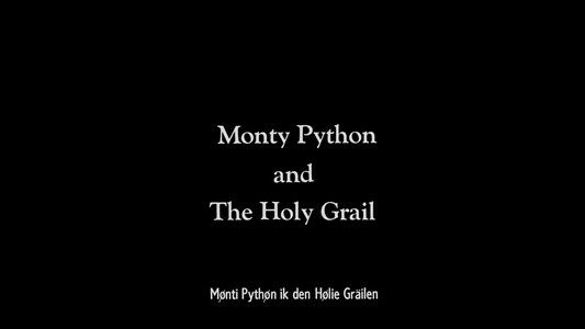 Monty Python and the Holy Grail
