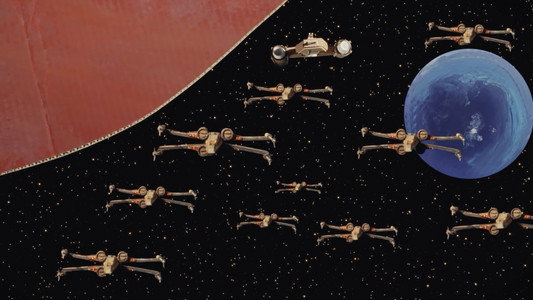Cardboard Star Wars: A New Hope
