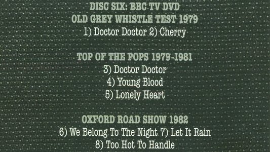 UFO:  Live at The BBC 1974-1985