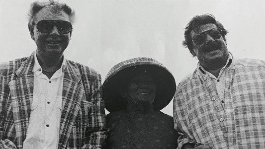 Gaston en Leo in Hong Kong
