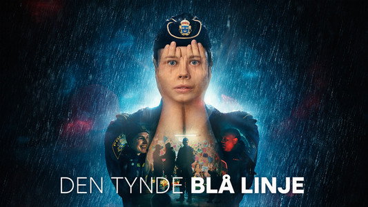 Tunna blå linjen