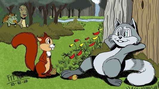 Wabuu der freche Waschbär