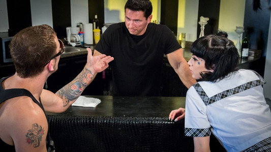 Tattooed Sluts Get Double Teamed
