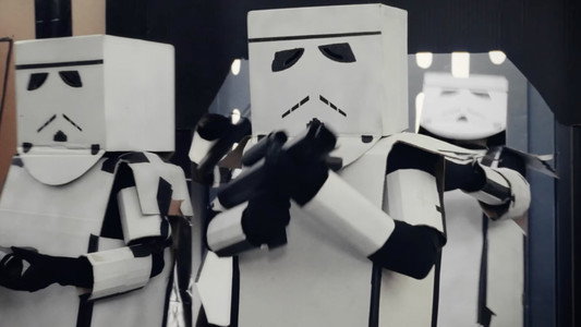 Cardboard Star Wars: A New Hope