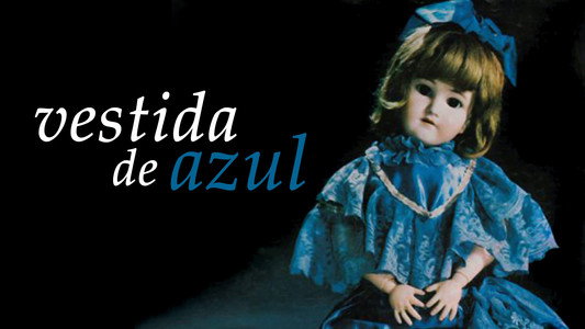 Vestida de azul