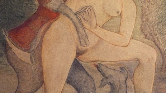Reconstitution d'une scène de chasse