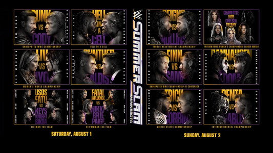 WWE SummerSlam 2026: Sunday