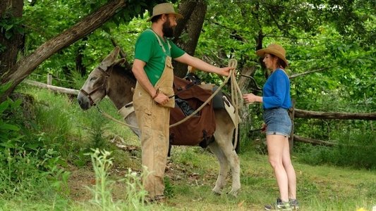 Antoinette dans les Cévennes