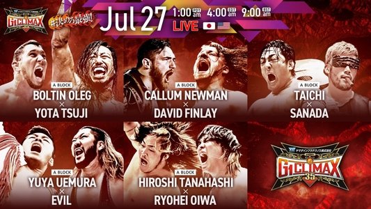 NJPW G1 Climax 35: Day 7