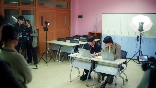 최애가 나타났다?!