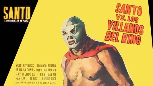 Santo el Enmascarado de Plata vs. los villanos del ring