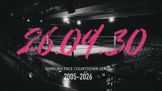 SHINJUKU FACE COUNTDOWN SERIES『銘心鏤骨』