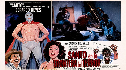 Santo en la frontera del terror