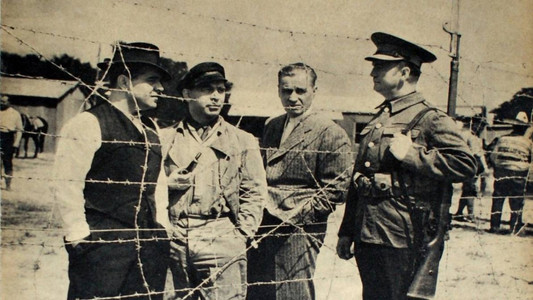 Ein Mann will nach Deutschland