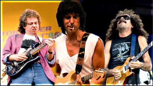 Jeff Beck, Carlos Santana & Steve Lukather Live In Japan