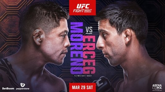 UFC on ESPN 64: Moreno vs. Erceg