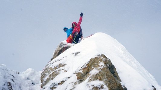 Climbing Latok 1 From The North