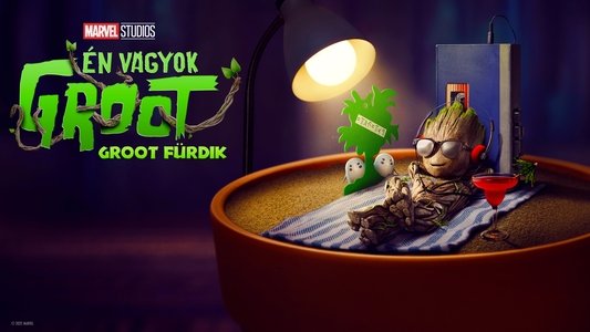 Groot Takes a Bath
