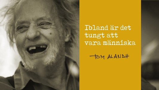 Ibland är det tungt att vara människa
